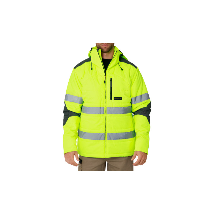 Caterpillar Hi Vis Boreas Taped Philippines - Mens Jackets - Yellow 47368ZPOK